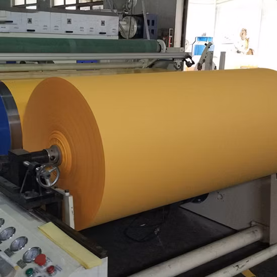 Yellow White Double Plastic Single Silicon Embossed Release Paper Quality Guarantee