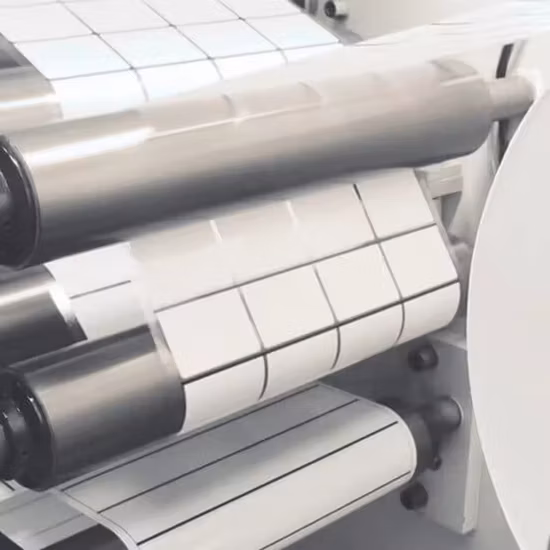 Wholesale Factory Direct Blank Sticker Label Sheets Price Adhesive Paper Logo Color Label Sticker Glassine Paper Roll 40X58